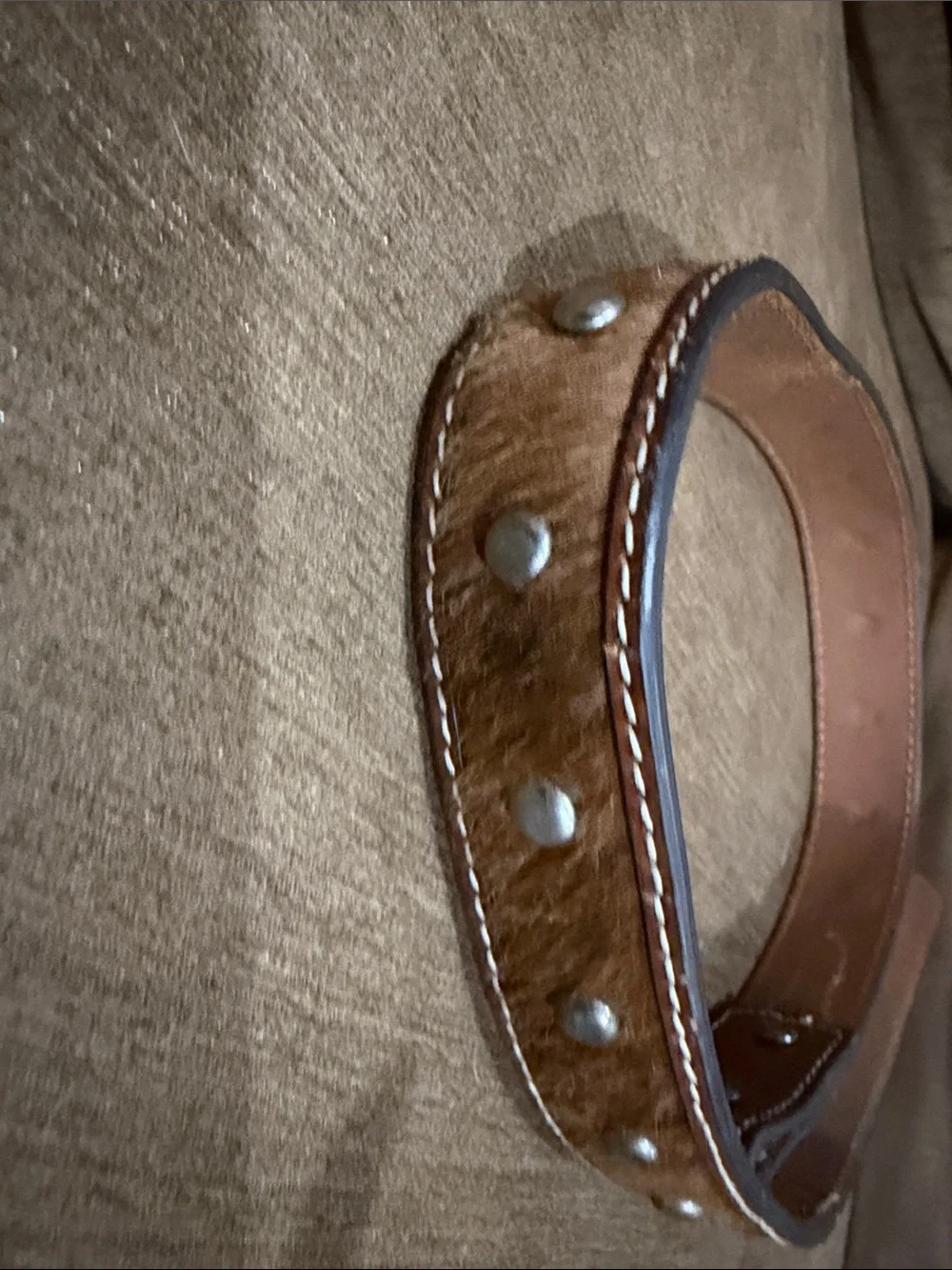 Ariat Brown Leather Belt 28”